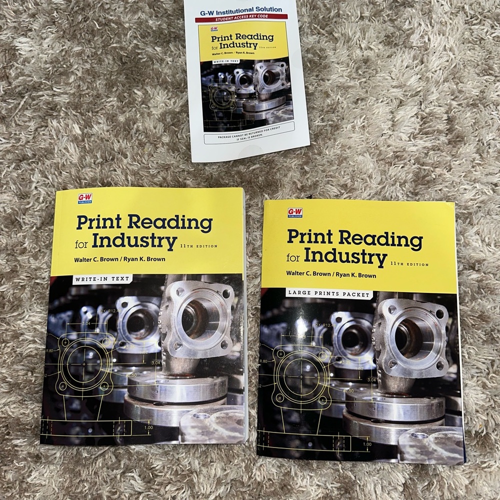 Print Reading for Industry Textbook Set